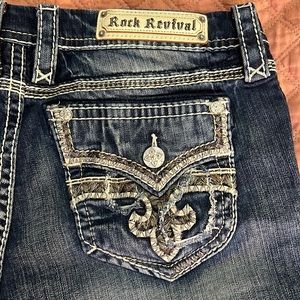 Rock Revival Denim Shorts